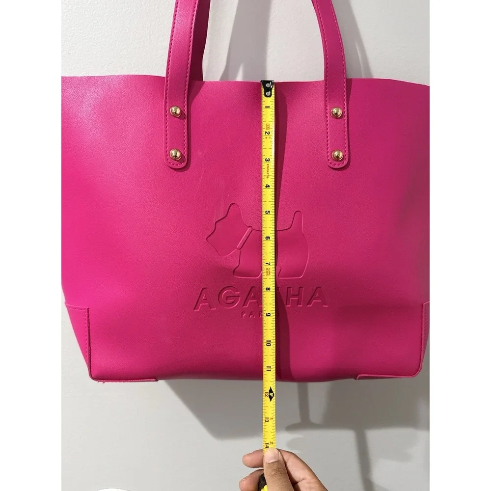 Agatha Paris Scotty Pink Handbag Purse J‎